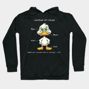 Duck Anatomy clear Hoodie